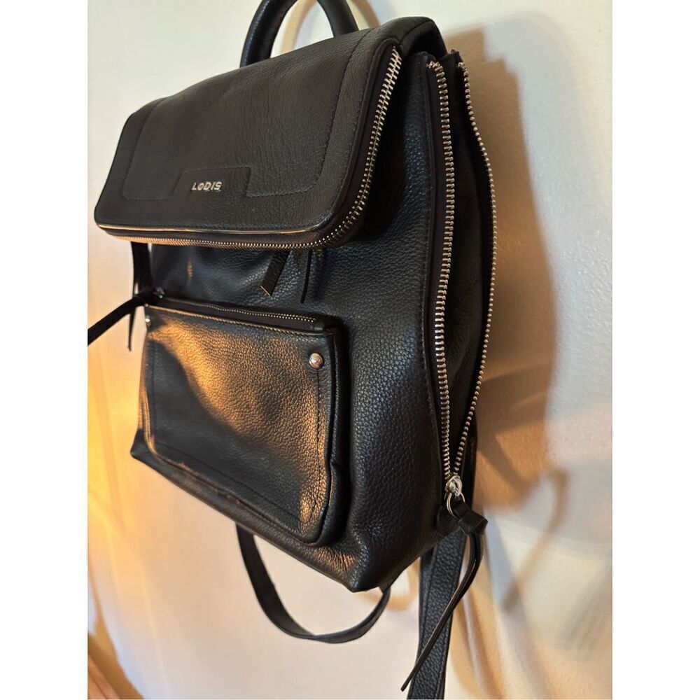 Lodis Leather Backpack - Picture 3 of 5